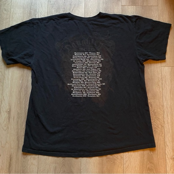 Vintage Y2K Daughtry Anvil Concert Teeshirt 2010 Baltimore MD, Boston - Picture 3 of 8